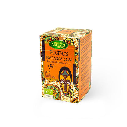 Té Rooibos Naranja Chai para infusión Artemis Bio 20 bolsitas