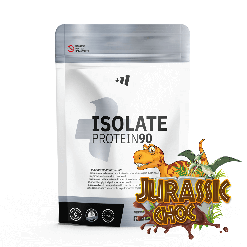 Isolate 90 Cfm - 1kg - Jurassic Choc - Aumenta La Masa Muscular - Masmusculo_0