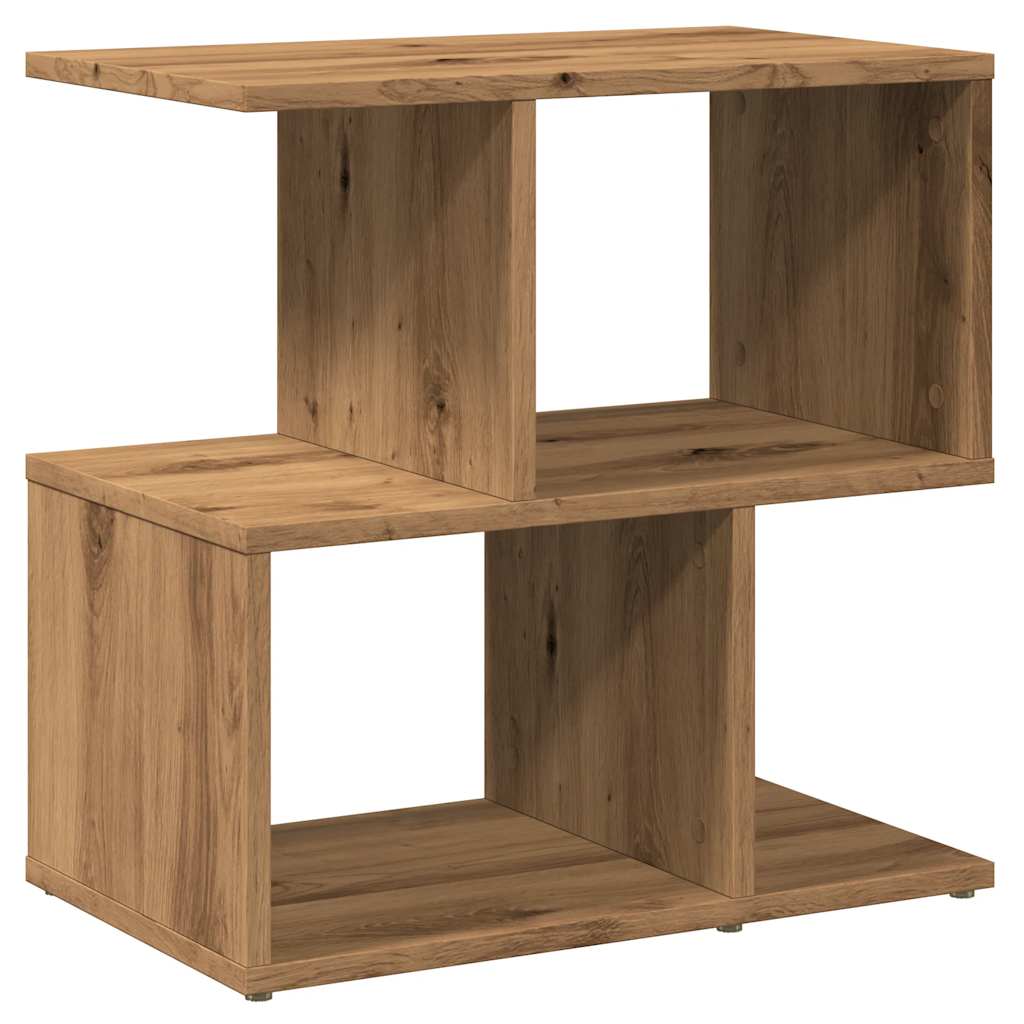 Mesita De Noche Madera De Ingeniería Roble Artisian_4