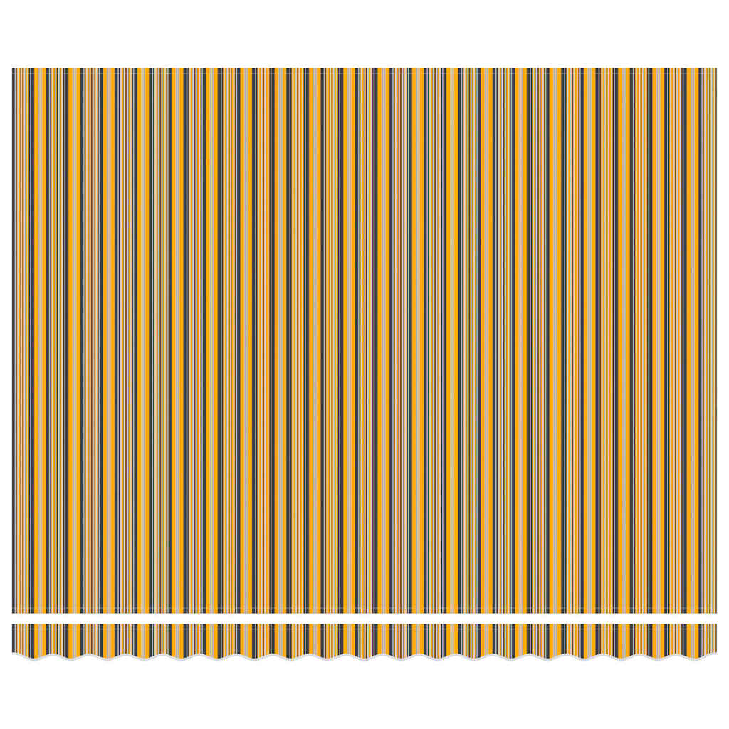 Toldo Retráctil Multicolor 400 X 300 Cm Poliéster Y Metal_5