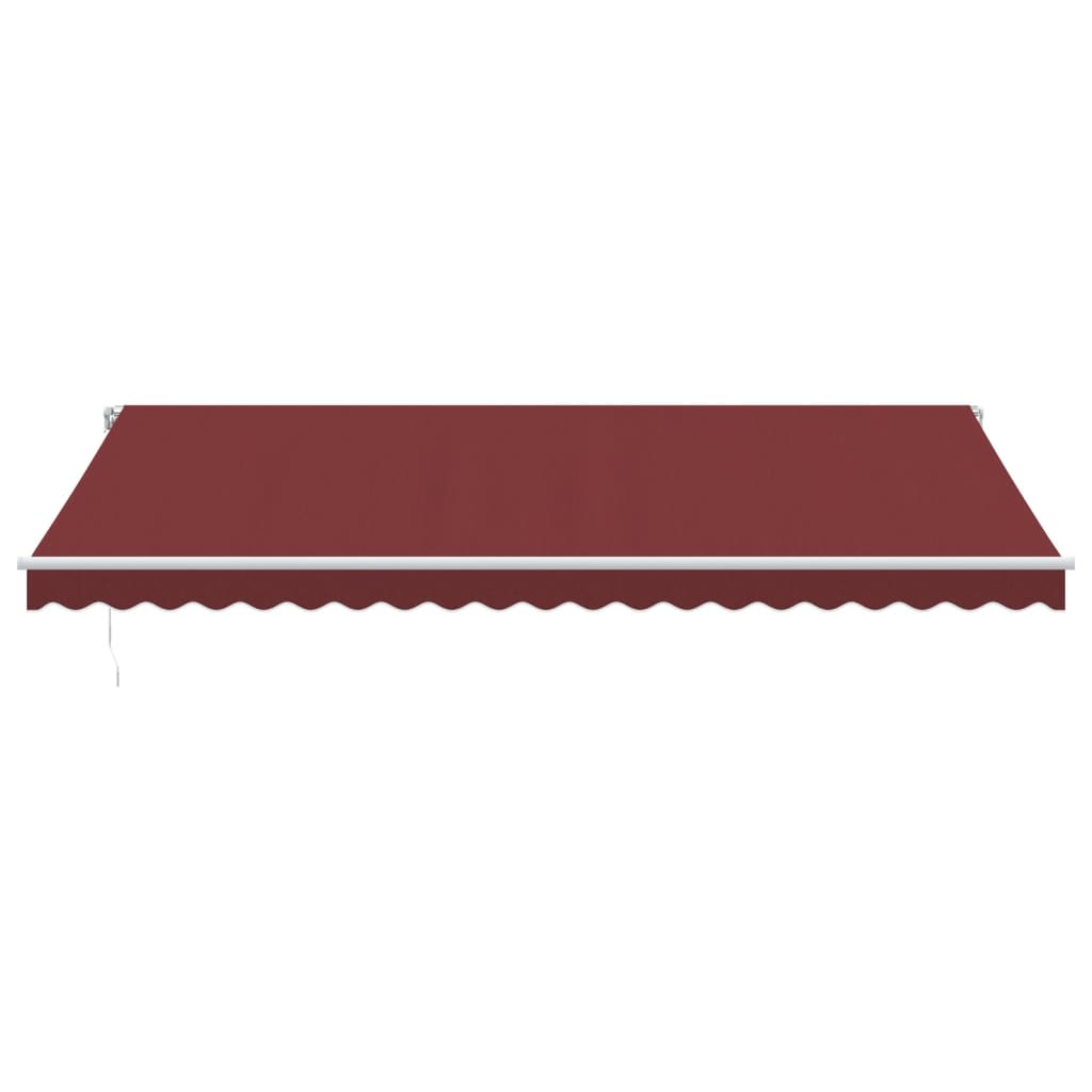 Toldo Retráctil Manual Burdeos 500x350 Cm_2