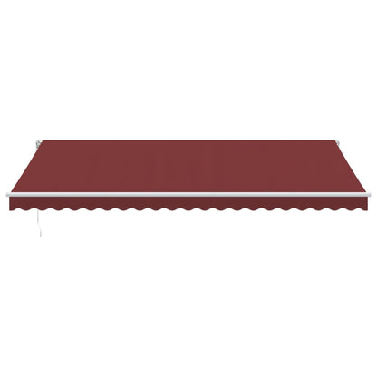 Toldo Retráctil Manual Burdeos 500x350 Cm_2