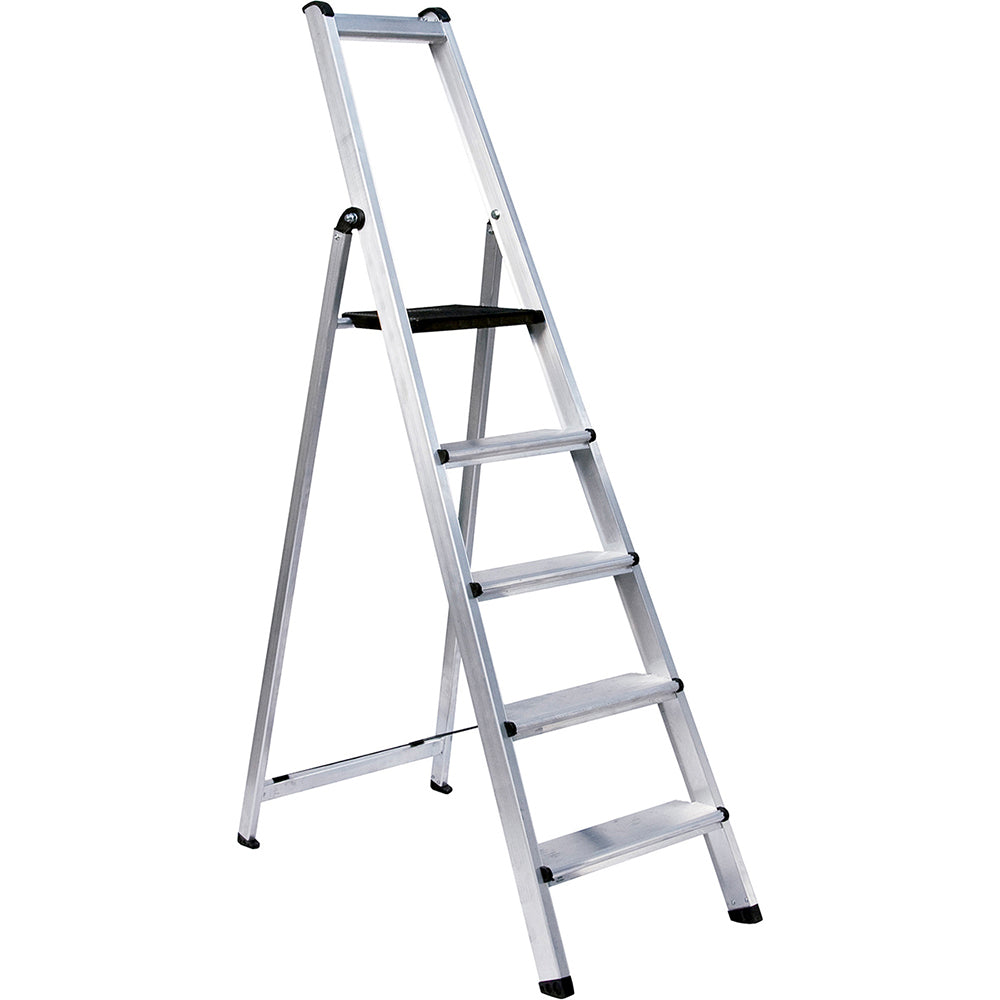 Escalera Profesional En Tijera - 5 Peldaños - 1,90 M_0