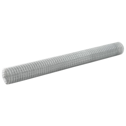 Alambrada De Gallinero Acero Galvanizado Plateada 10x1,5 M / Vetonek_1