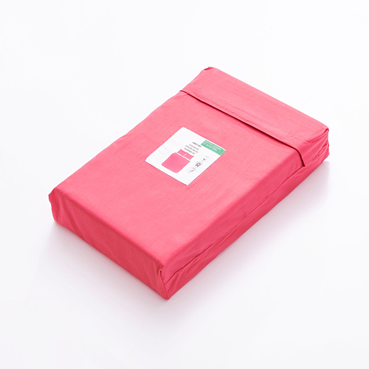 Set 3pzs Sabana Individual: Sabana Plana(160x280cm C/ Dobladillo Simple 5cm) + Sabana Bajera (90x200+40cm Flap) + 1 Funda De Almohada (50x85) 100% Al