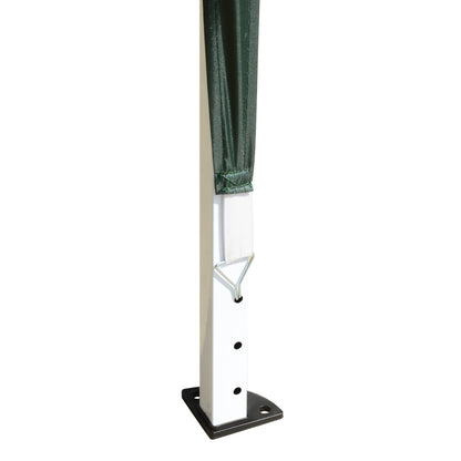 Outsunny Carpa Plegable 3x3 M Con Bolsa De Transporte Altura Ajustable Verde_4