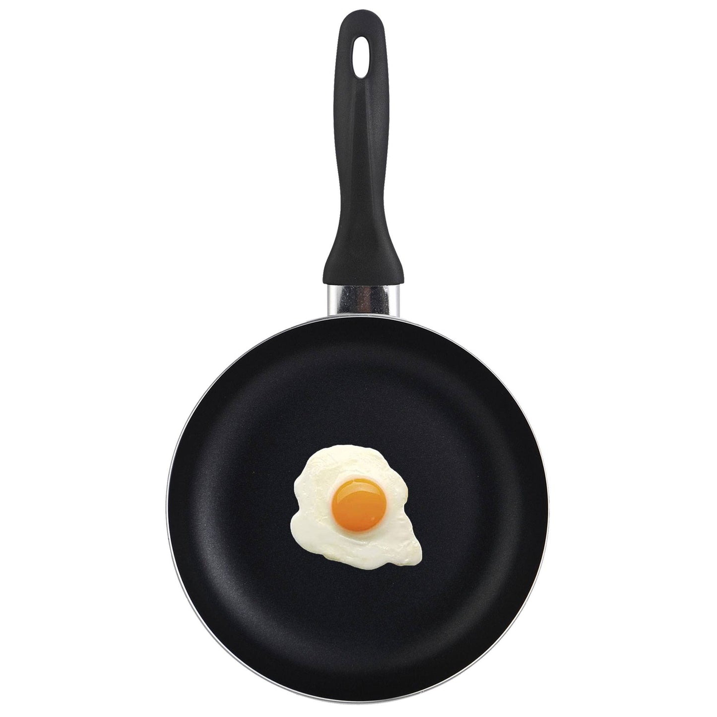 Set De 3 Sartenes Ø16ø20ø24 Aluminio Prensado + Batería De Cocina 8pzs Acero Inoxidable