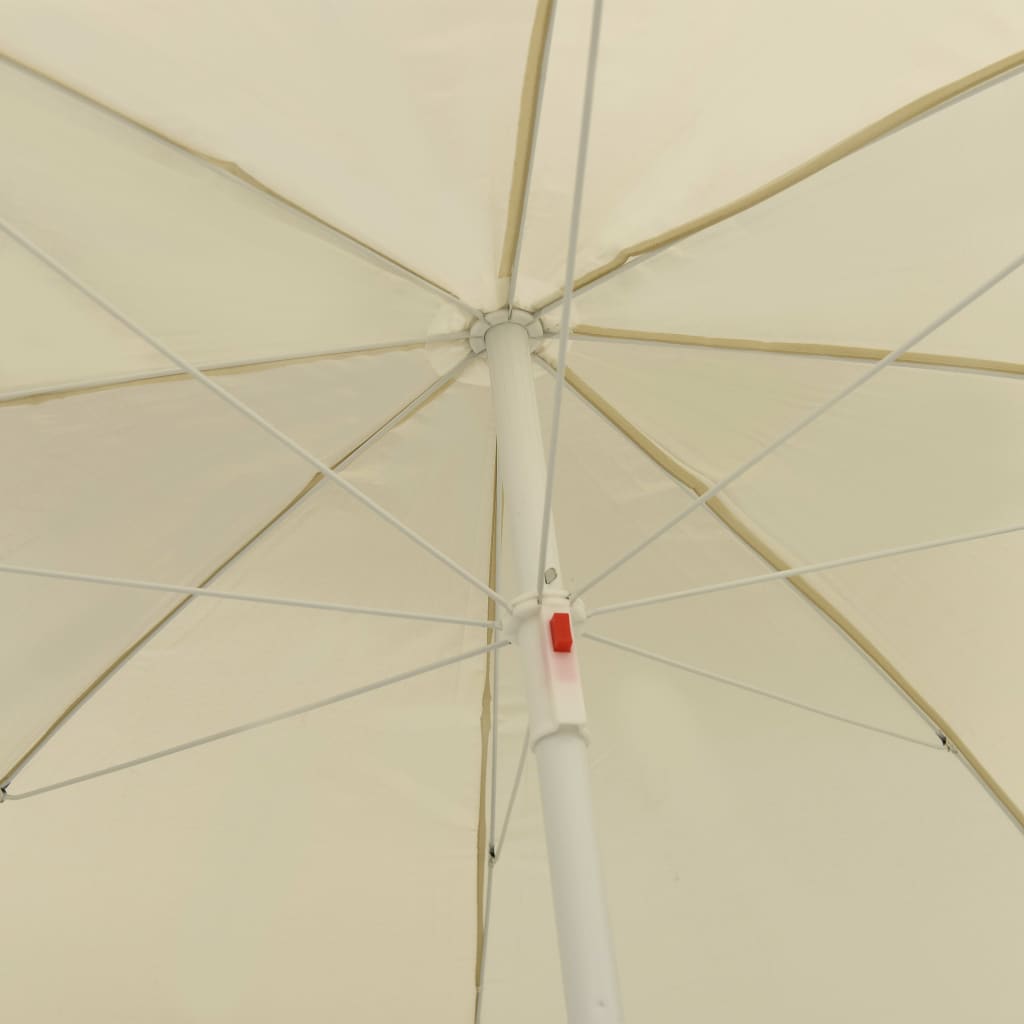 Sombrilla De Playa Amarillo Arena 300 Cm_3
