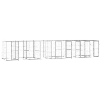 Perrera De Exterior De Acero Galvanizado 21,78 M²_1