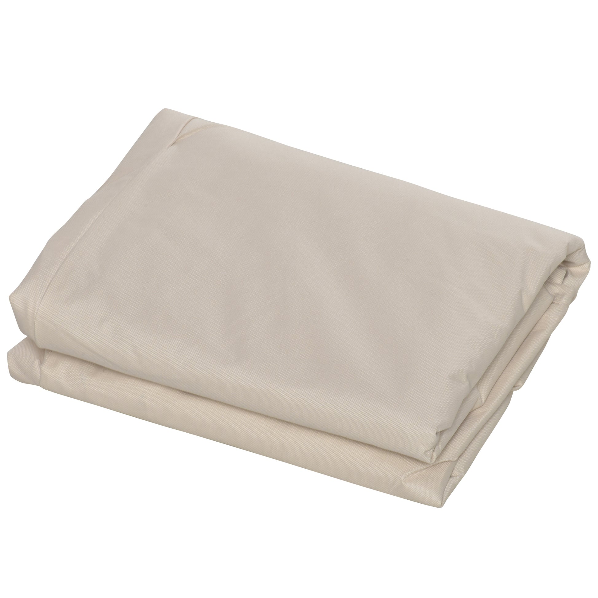 Outsunny Funda Protectora Beige Para Banco 3 Plazas 218x111x101 Cm_4