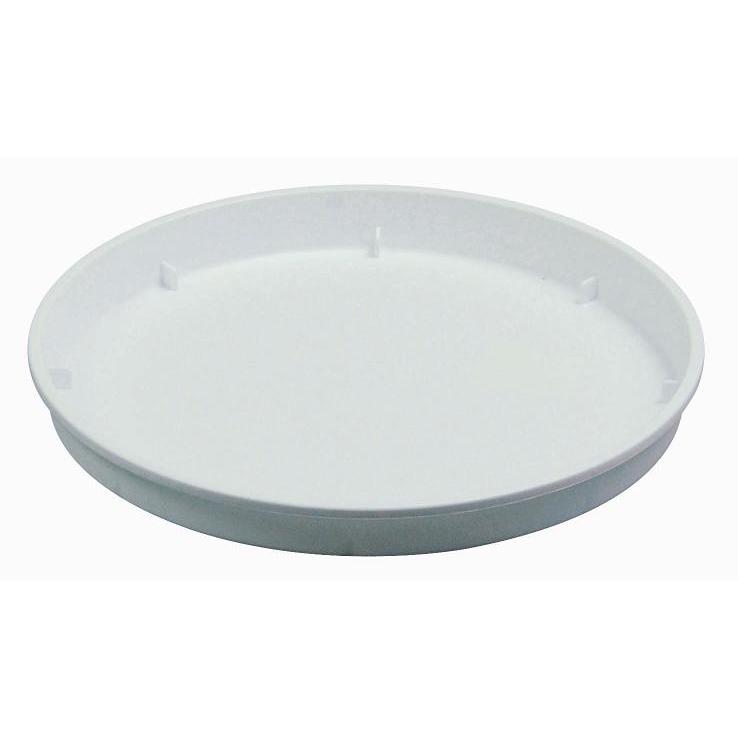 Plato maceta clasic blanco 16 cm