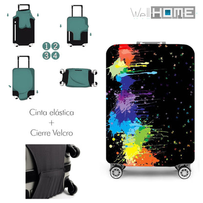 Set De Maleta 64x45x28cm Con Funda Protectora'splash'_2