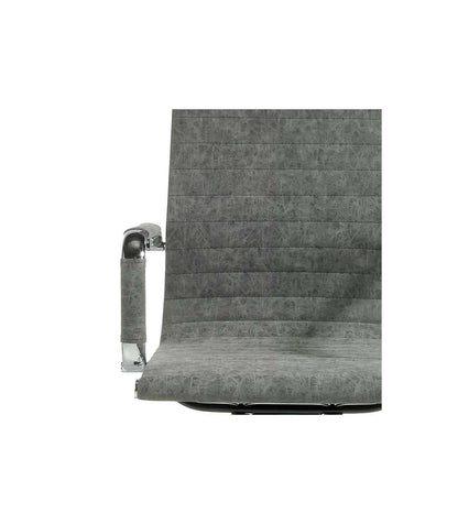 Silla Despacho Giratoria Elevable Acabado Grafito Vintage, 60 Cm(ancho) 108-115 Cm(altura) 66 Cm(fondo)_3