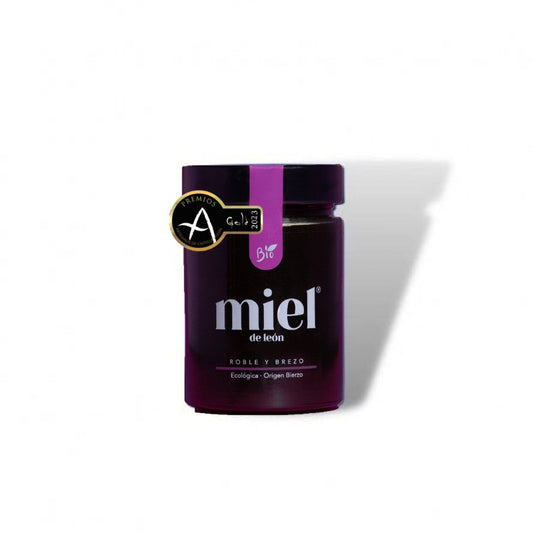 Miel De Roble Y Brezo Ecológica Bio 450g Miel De Leon_0