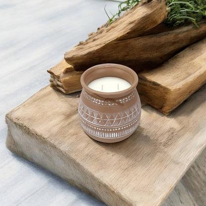 Well Home - Pack 6 Velas Aromática Envase De Cemento