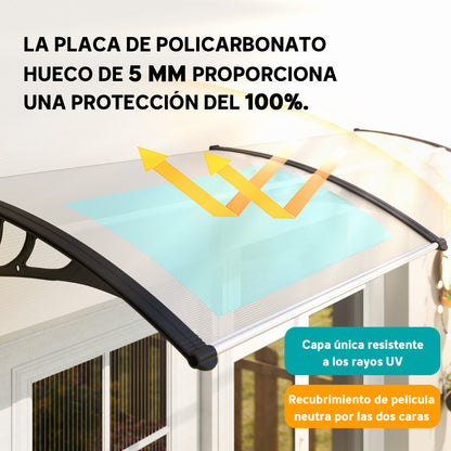 Outsunny Marquesinas Exterior Para Puertas Y Ventanas_3