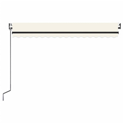 Toldo Automático Con Led Sensor De Viento Crema 400x300 Cm_3