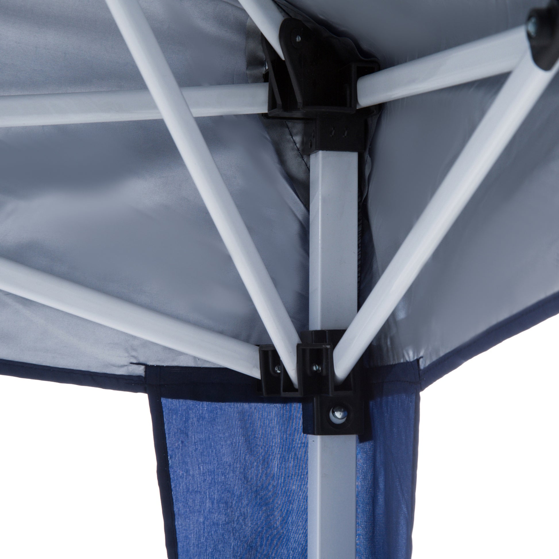 Outsunny Carpa Plegable 2,4x2,4x2,5 M De Jardín Diseño Pop Up Cenador De Acero_3