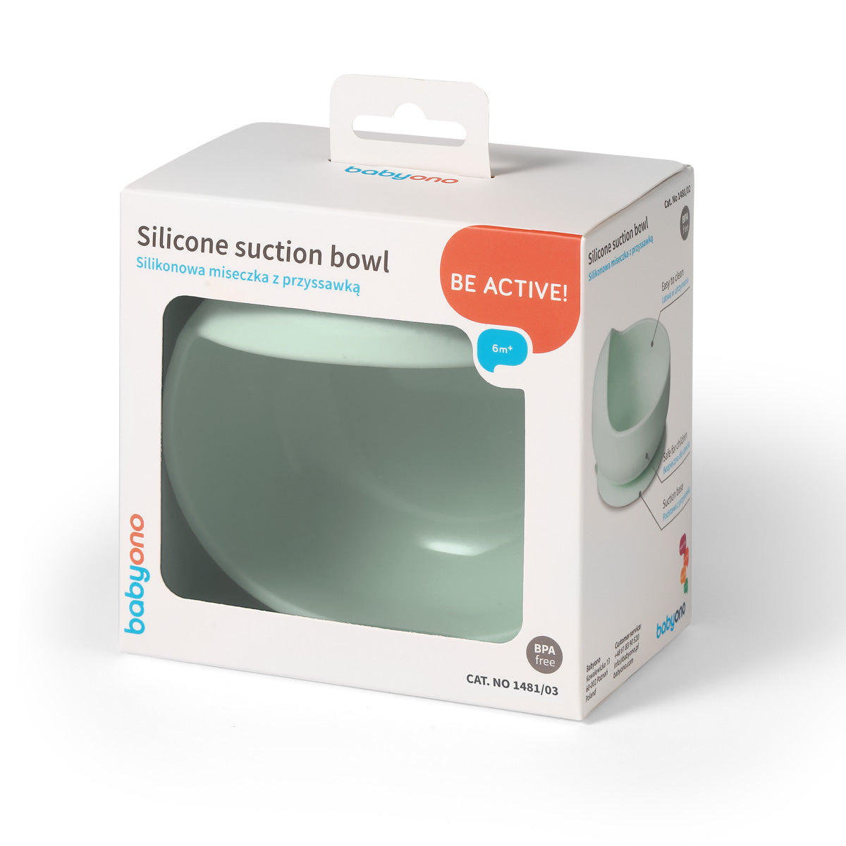 Babyono Bowl Silicona Con Ventosa Para Bebés_4