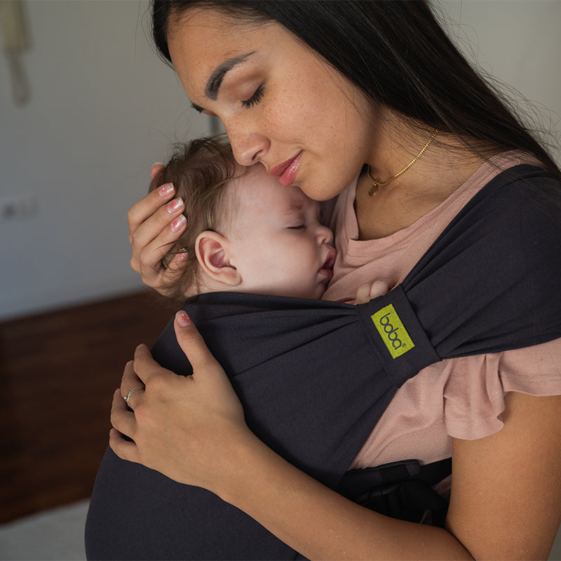 Portabebé Evolutivo Fular Mochila Boba Bliss Charcoal