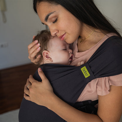 Portabebé Evolutivo Fular Mochila Boba Bliss Charcoal