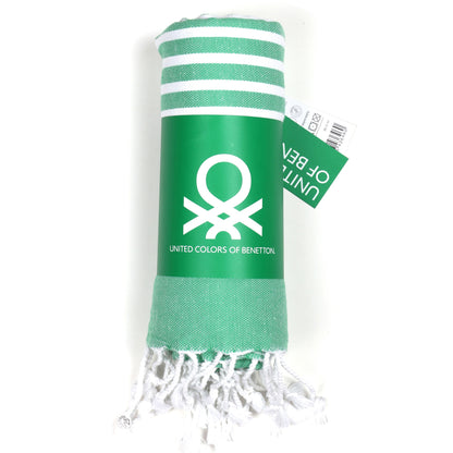 Set 2 Toallas Benetton Hamman 80x165cm 170gsm 100%algodon Verde Casa Benetton_5