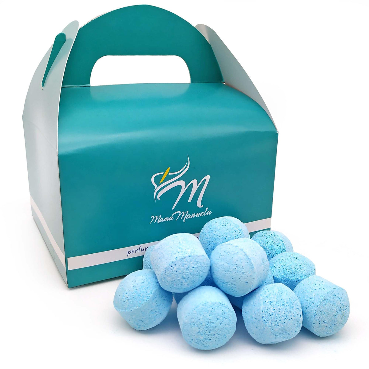 Caja 50 Mini Bombas Efervescentes Para Manicura Y Pedicura - Ablandan Durezas, Uñas Y Cutículas - Aroma Lavanda_0