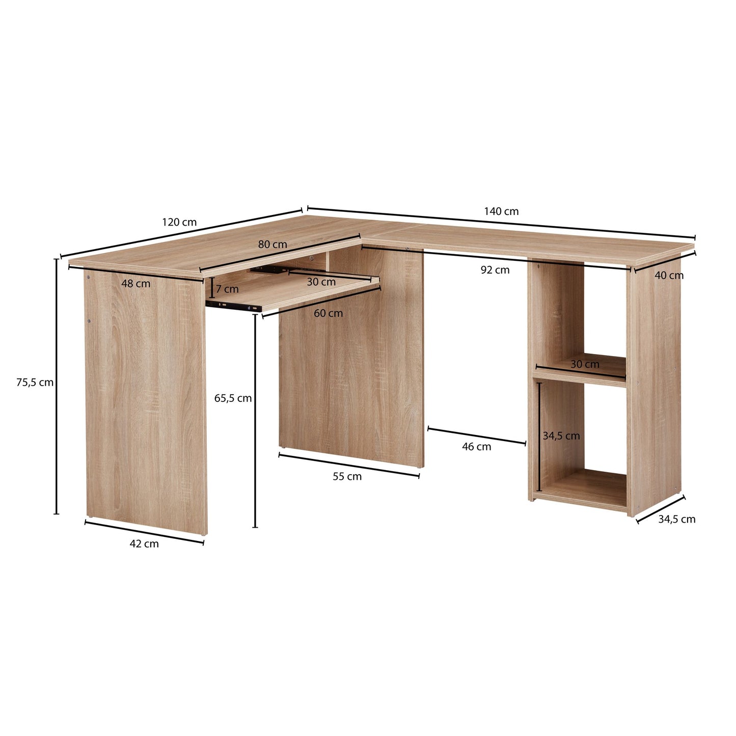 Escritorio Moderno Y Estilizado Modelo Wl5.306_3