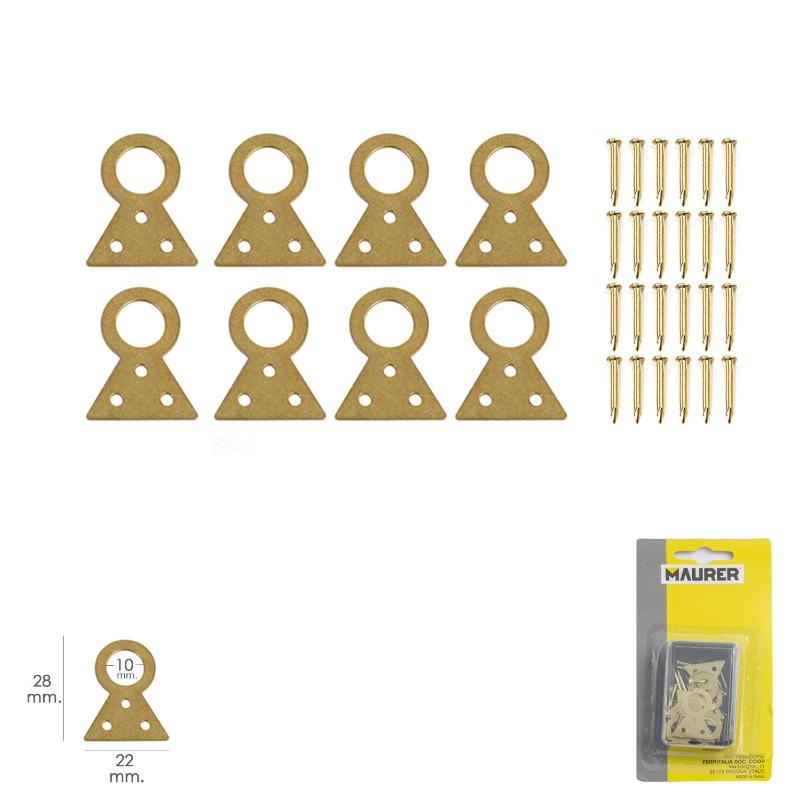 Cuelga Cuadros Fijo Nº1 (blister 8 Piezas)_0