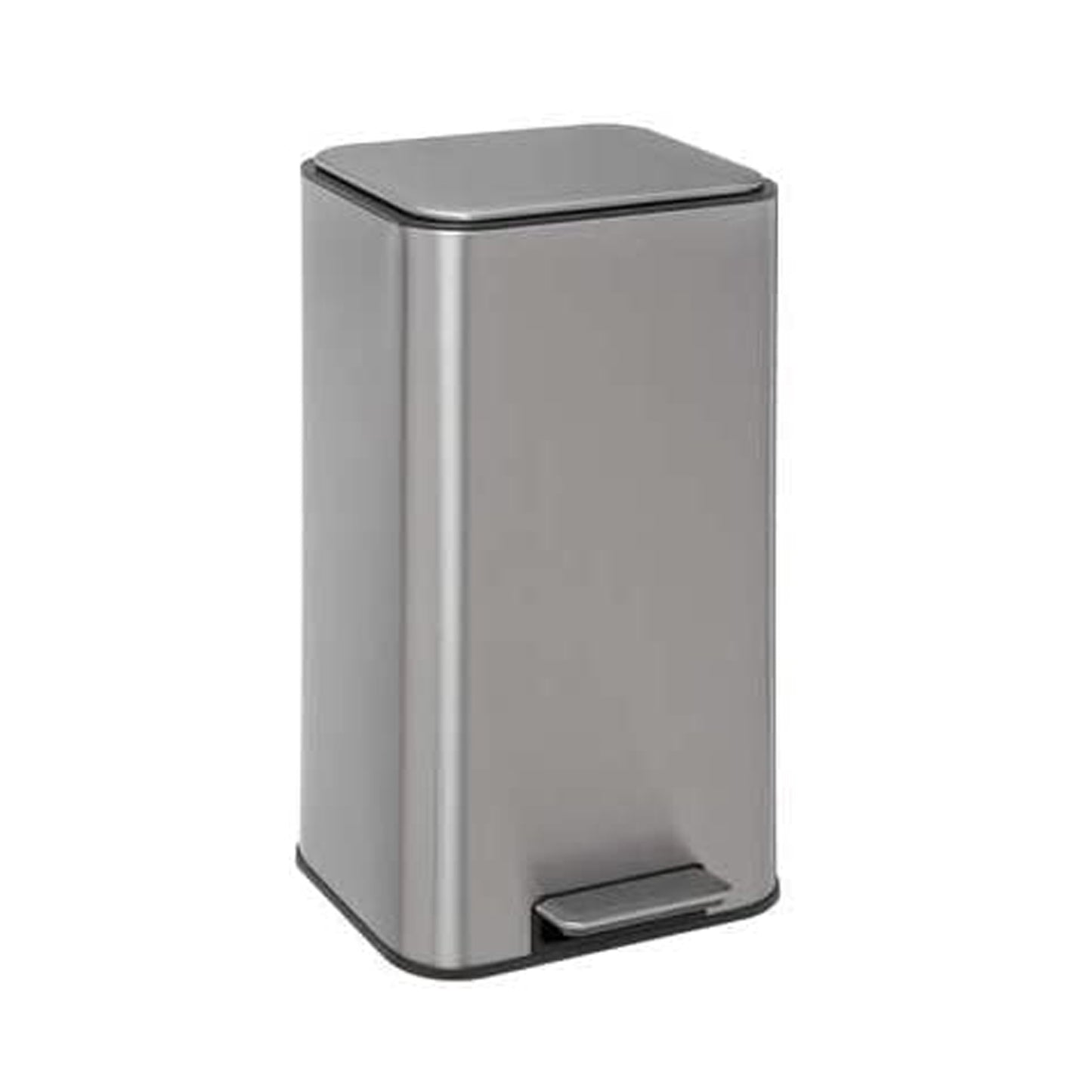 Papelera De Acero Inoxidable Safir 30 L_0