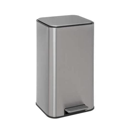 Papelera De Acero Inoxidable Safir 30 L_0