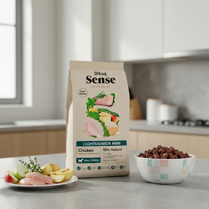 Dibaq Sense Low Grain Pollo Light O Senior Mini 2 Kg_3