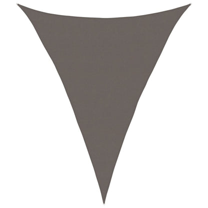 Vidaxl Toldo De Vela Gris Antracita Hdpe 160 G/m² 5x6x6 M_0