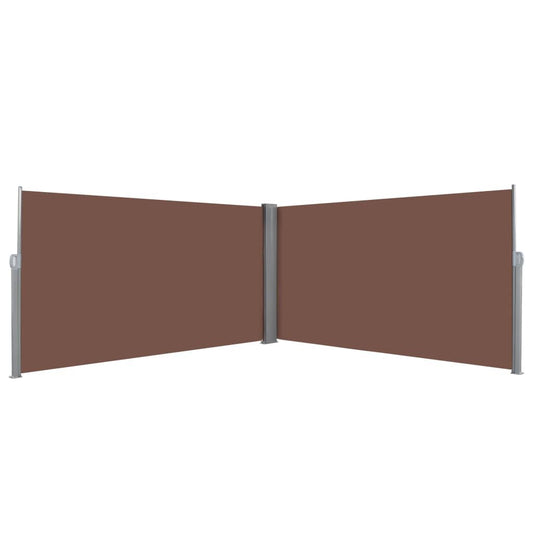 Vidaxl Toldo Lateral Retráctil 160x600 Cm Marrón_0
