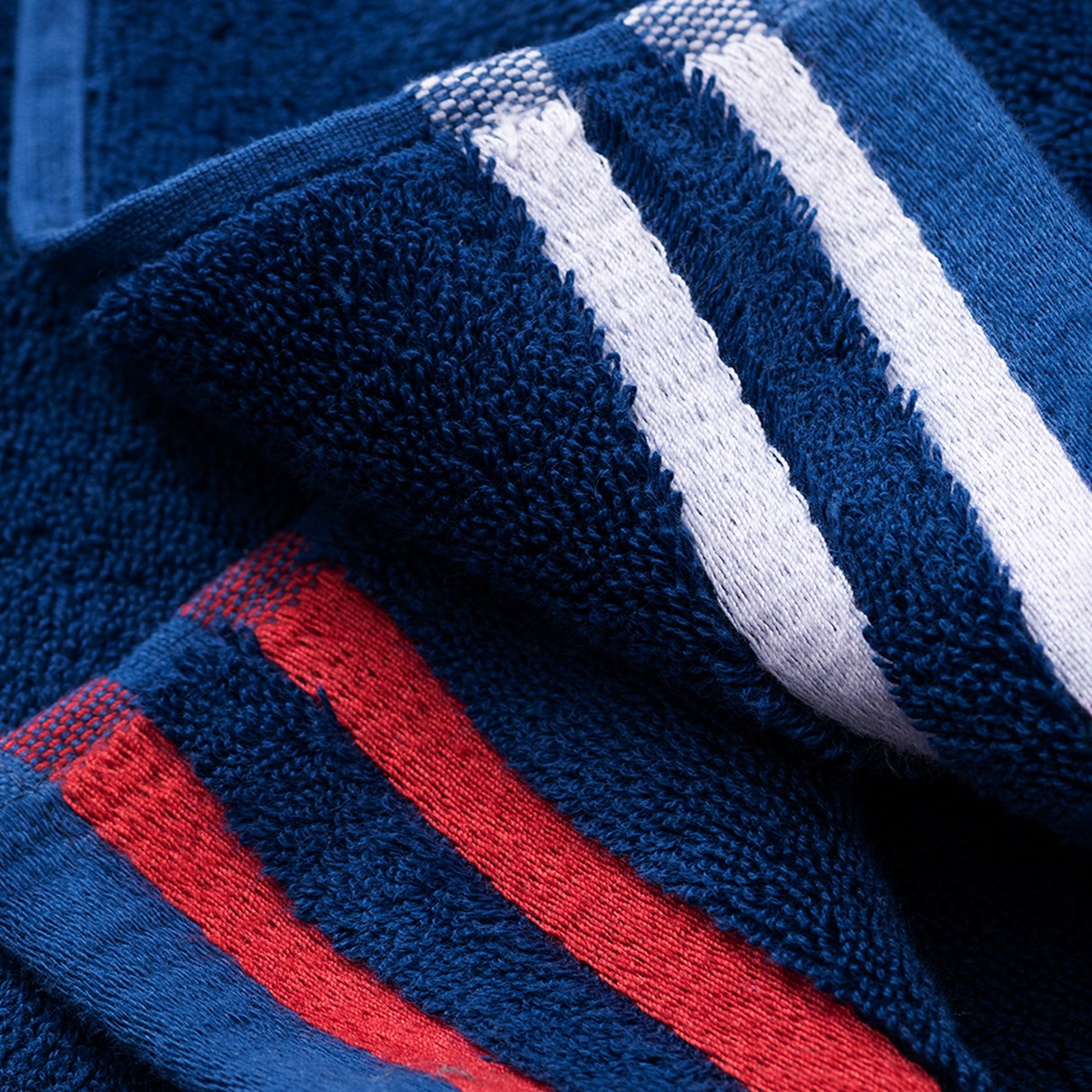 Alfombra De Baño 50x80cm 100% Algodón 800gsm Rizo Teñido Color Azul Marino El Ganso