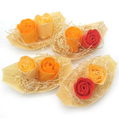 5 Barcas Con Flores Para Regalo Invitados (surtido) - Rosas De Jabón Para Baño Aromático. Detalle Original Para Eventos_5