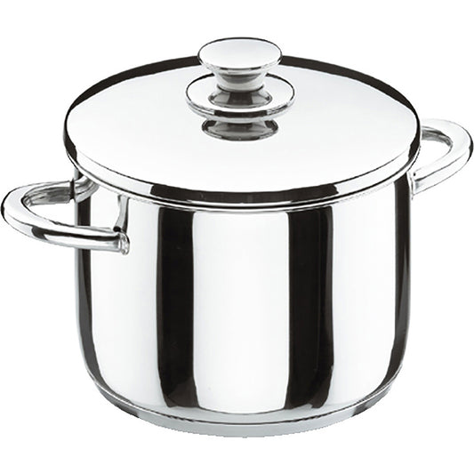 Olla Vitrocor De Acero Inoxidable Con Tapa - 20 Cm_0