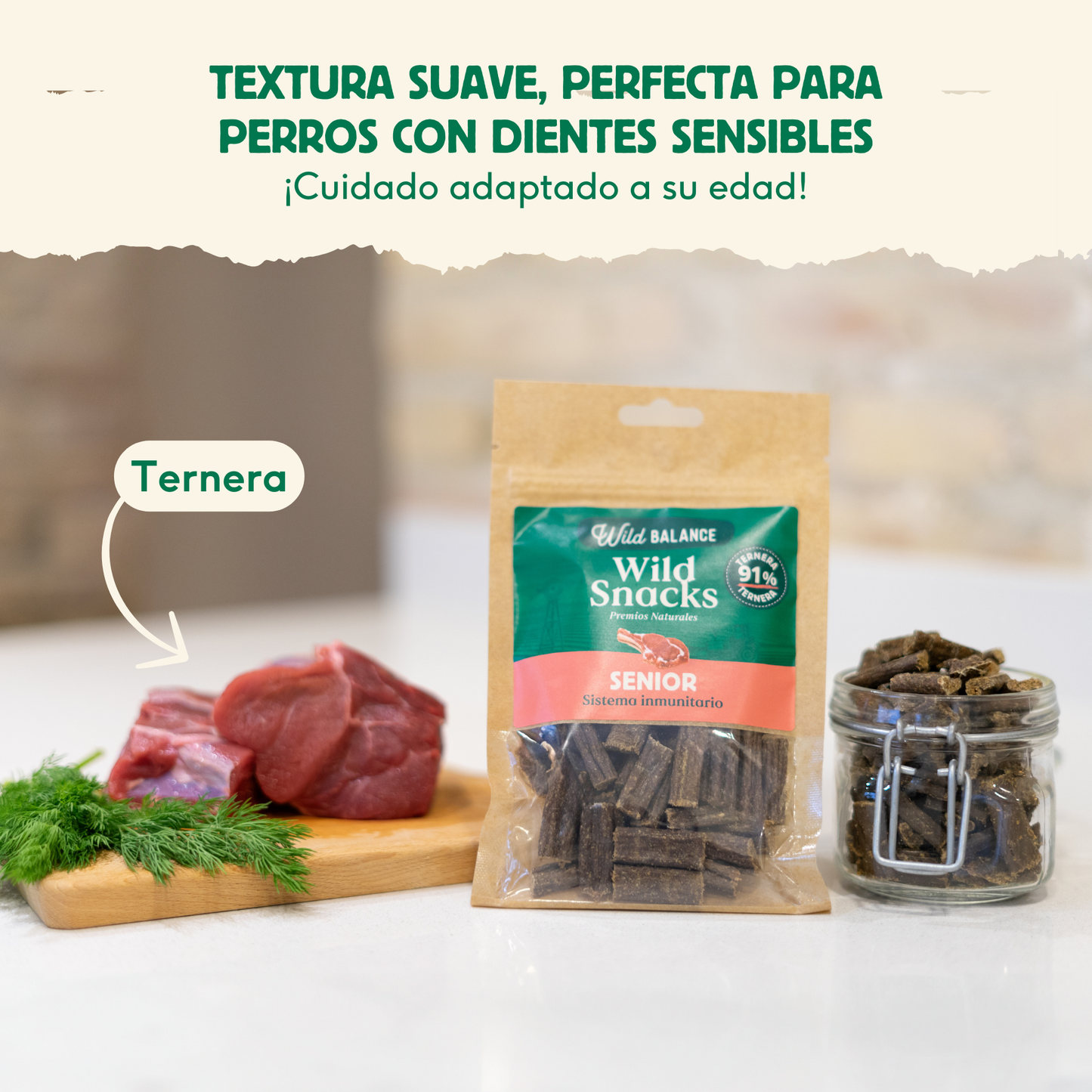 Wild Snacks Senior Sistema inmunitario Wild Balance