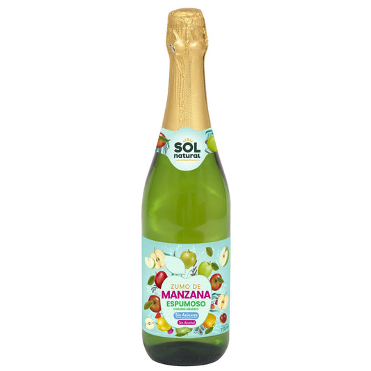 Espumoso de Manzana sin alcohol Sol Natural 750 ml