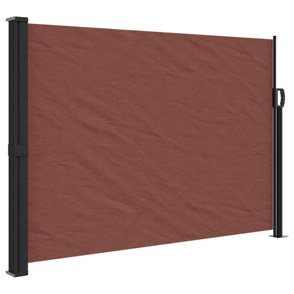 Vidaxl Toldo Lateral Retráctil Marrón 140x500 Cm_0