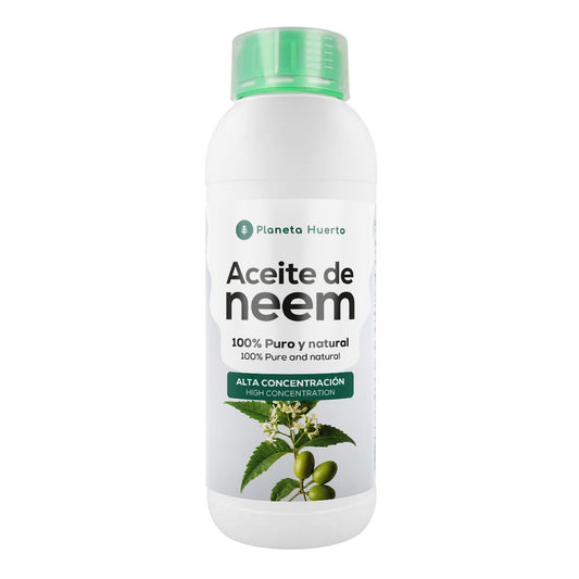 Aceite de Neem 100% Puro y Natural Planeta Huerto 1L