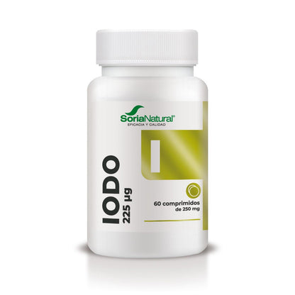 Iodo liberación sostenida, Soria Natural, 60 comprimidos
