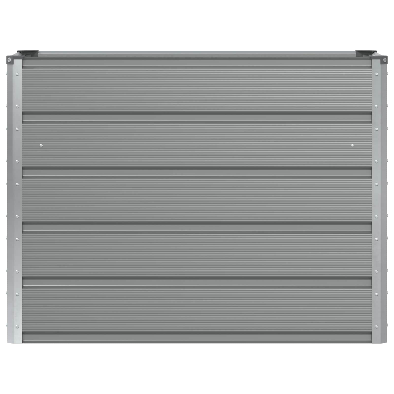 Jardinera Gris Claro 100 X 40 X 75 Cm Acero_3