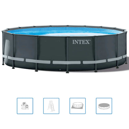Intex Conjunto De Piscina Redonda Ultra Xtr Frame 488x122 Cm_2
