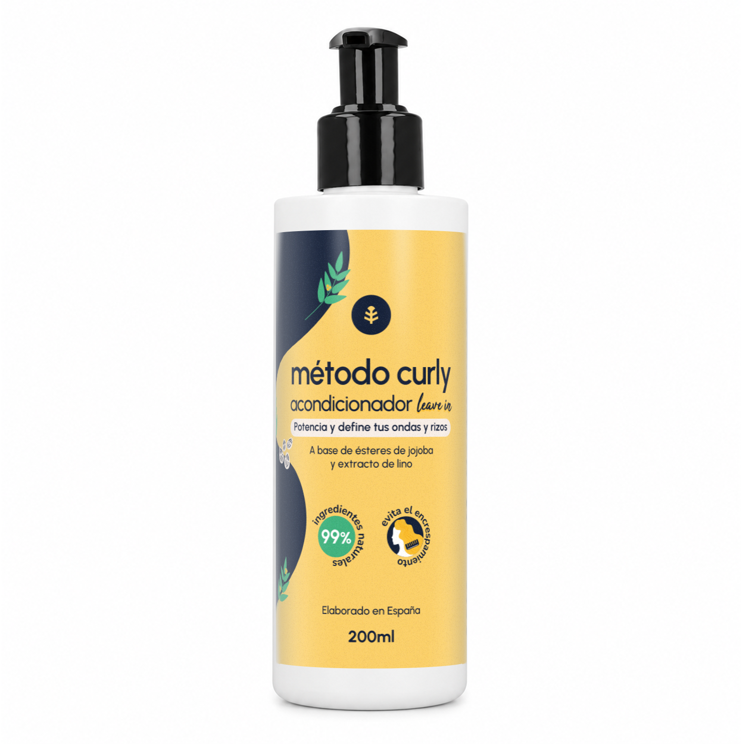 Acondicionador Leave in Método Curly Planeta Huerto 200 ml