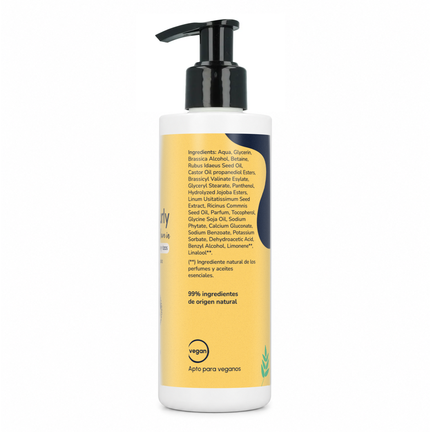 Acondicionador Leave in Método Curly Planeta Huerto 200 ml