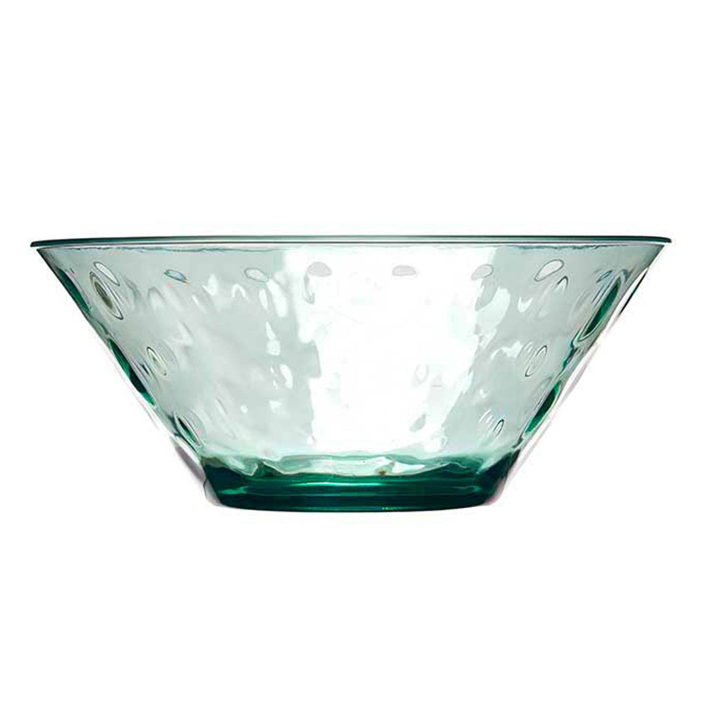 Bol Plastico Puntos 28cm Verde Colección Leknes