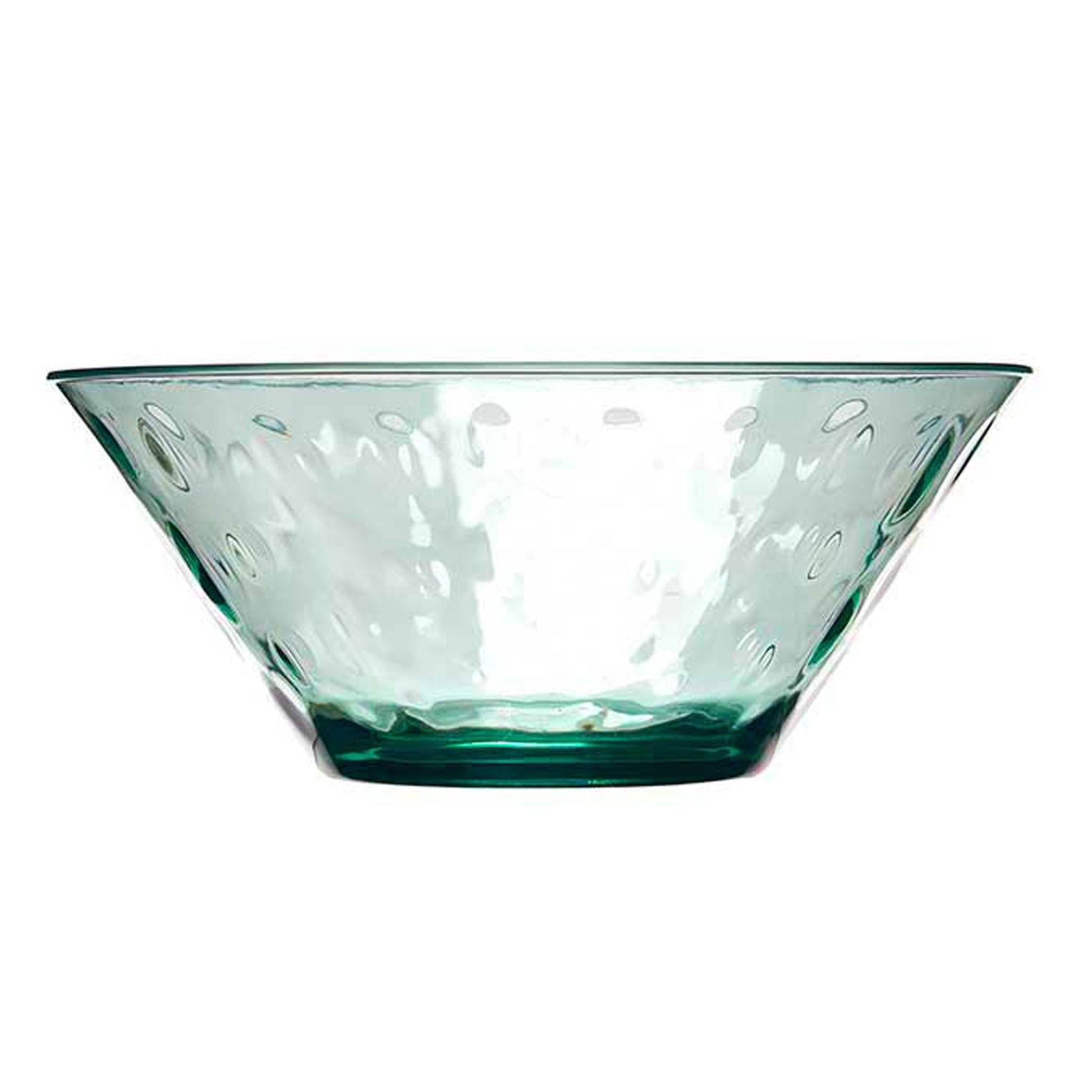 Bol Plastico Puntos 28cm Verde Colección Leknes