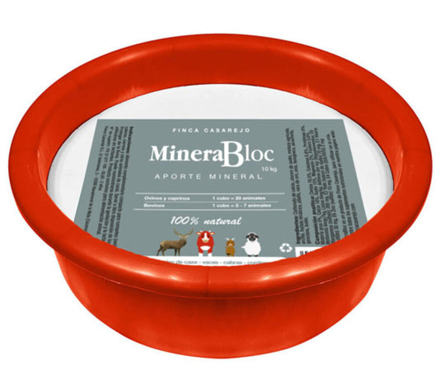 Minerabloc - Minerales Para Rumiantes - Suplemento Alimenticio Para Ovinos, Caprinos Y Bovinos - Natural - 10 Kg_0