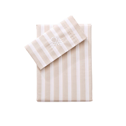 Set De Sabanas 4pcs Cama Doble Plus: Sabana Encimera (230x270cm) + Sabana Bajera (150x200+28cm) + 2 Fundas De Almohada (2x45x80cm) 144tc 100% Algodon_0
